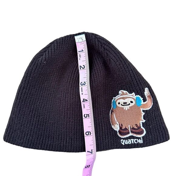 Unbranded ~ Made in Canada ~ Brown Quatchi Beanie ~ 2010 Vancouver Olympics - Picture 7 of 8